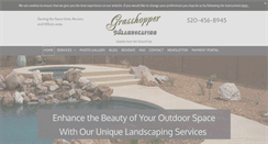 Desktop Screenshot of grasshopper-landscaping.com